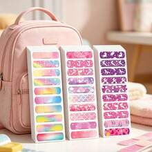 120pcs Cartoon Bandages, Fun Adhesive Bandages With Multiple Patterns And Styles, Soft Colorful Cute Cartoon Bandages, Waterproof And Breathable Stickers, Unisex Wound Protection, Daily Protection - View 2