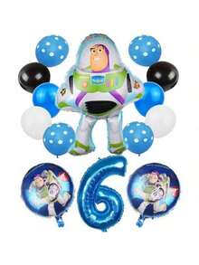 Hasbro 鋁箔氣球生日派對裝飾，浴缸氣球生日背景拍照道具 - 查看 7