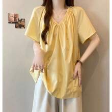 Women Blouses & Shirts - Yellow - View 4