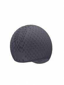 1pc Adult Silicone Swim Cap, Solid Color, High Elasticity, Hair Protection, Swimming Pool Accessories - Multiple Styles - View 7