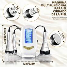 3-In-1 Facial And Body Radiofrequency Massager Machine 40K - US B Type Plug(110-127V) - View 5