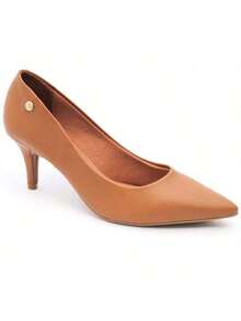 Vizzano Women's Pumps, Low Thin Heel, Soft, Original - Lạc đà - Xem 7