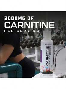 Cutler Nutrition Liquid L-Carnitine Supplement With Acetyl L-Carnitine & L-Carnitine Tartrate Forms - Pre Workout Formula For Optimal Absorption, Energy & Muscle Support - Sour Peach Rings - View 2