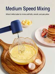 XO Chef Lab 3 Speed Hand Mixer With Flex Edge Beaters - Royal Blue - View 5