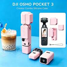 Pink Silicone Protective Case, Anti-Scratch Protective Cover Suitable For Pocket 3 Camera - View 10