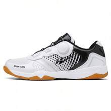 Giày tennis cổ thấp unisex nhẹ, thoáng khí, thời trang cổ điển, chống trượt, bền bỉ, thiết thực cho học sinh, thanh thiếu niên tập luyện ngoài trời. - trắng - Xem 8