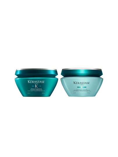 Kérastase [Bundle] Resistance Therapiste Masque Hair Mask 200 Ml + Hair Mask 200 Ml