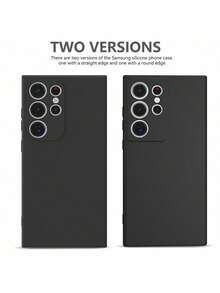 (Follow The Store And Collect The Product To Get A Free Lanyard) 1pc Slim, Fashionable, Straight-Edge Phone Case Designed For Camera Protection, With Soft Microfiber Interior And Shock-Absorbing Function, Compatible With Samsung/Honor/Apple Models From 6 To 17 - Burgundy - View 8