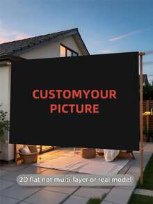 Custom Personalised Background Banner Indoor Wall Decoration For Birthday Wedding Shower Baptism Anniversary Party Fabric Vinyl Backdrop - Black - View 5
