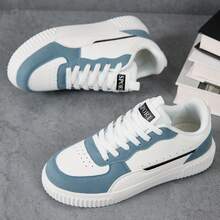 Unisex Summer Sports Shoes, Fashionable And Versatile Casual Sneakers - Navy Blue - View 4