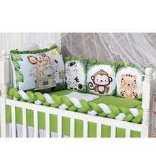 American  Crib Kit 12 Pieces - GREEN SAFARI - View 4