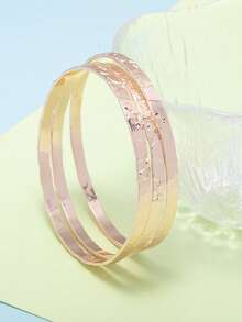 Bộ 3 vòng tay hình trái tim sang trọng, độc đáo, thanh lịch, thiết kế đa năng. - Nhiều màu - Xem 3