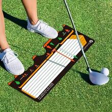 Golf Practice Mat With Swing Path Tracking, Portable Hitting Mat Lightweight And Durable, Suitable For Home, Driving Range Or Outdoor Use - Improve Golf Accuracy And Distance Control Through Swing Trajectory Analysis, High-Quality Indoor/Outdoor Material, Golf Practice Mat, Precision Training Tool, Wear-Resistant Surface, Professional Golfers, Amateur Golfers - Multicolor - View 11
