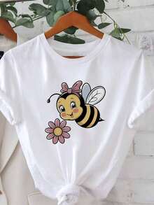Women T-Shirts - White - View 1