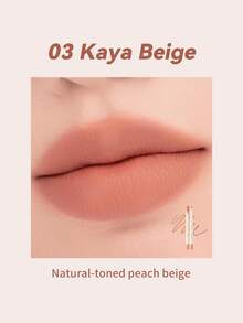 Rom&Nd Lip Mate 唇彩筆 #03 Kaya Beige 1 支 0.5g，旋轉單頭奶油質地暖裸米色，遮蓋深色唇色，適合暖色調膚色日常奶茶妝 - 03 一筆烤奶 - 查看 2