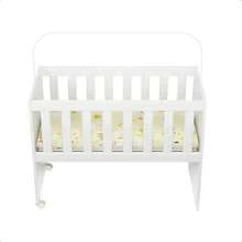 Mini Berço Pático Branco - Branco - Visão 3