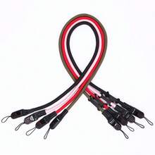 Correa universal de liberación rápida, correa ajustable de nailon para cuello/hombro, soporte antiperidida adecuado para cámara DSLR/SLR/sin espejo, ukelele/guitarra/bajo/grabadora, accesorio cómodo para fotografía y música - Multicolor - Ver 2