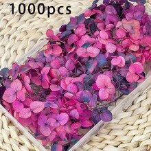 100/200/500/1000朵多色绣球花 - 非常适合DIY工艺品、蜡烛、婚礼、手工项目、圣诞节 - 彩色 - 查看 12