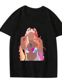 Women T-Shirts - Black - View 1