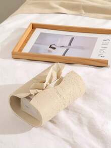 1pc Resin Tissue Box, Vintage Wabi-Sabi Style Travertine Texture Tissue Box, Desktop Tissue Holder, Artistic Decor, Home Decoration, Gift, Back To School Season - Tissue Box - View 15