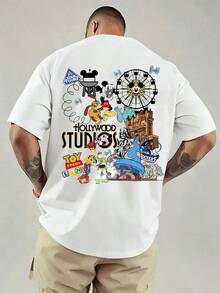 Disney  Studios Shirt, Disney World  Studios Tee, Disney Family Vacation 2026 - 白色 - 查看 2