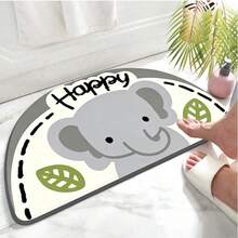 1 tấm thảm tắm hình động vật dễ thương làm từ sợi polyester, thích hợp cho phòng tắm, phòng ngủ và phòng khách, là lựa chọn quà tặng tuyệt vời. - C - Xem 3