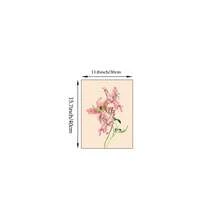 1件粉色百合花卉牆面藝術圖畫 水彩花卉帆布印畫｜丹麥風馬卡龍色調溫馨極簡裝飾，適用臥室、客廳或辦公室居家裝飾，唯美甜美花卉海報，送給她的禮物，無框，可選擇木製掛軸或裝框 - 圖案 - 查看 14
