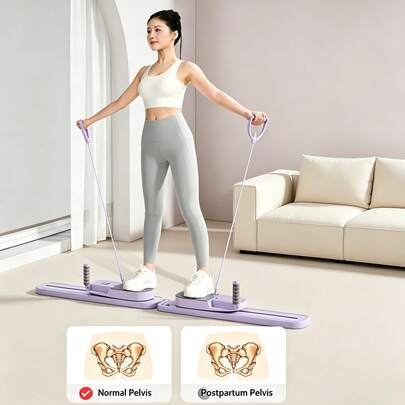 ZM Health Deska do ćwiczeń brzucha ZM typu Split, maszyna do narciarstwa, mięśnie dna miednicy po porodzie, mięśnie brzucha, kurtka, trenażer, deska do jogi, pilates, maszyna do podnoszenia nóg, wielofunkcyjny sprzęt do ćwiczeń w domu, spalanie tłuszczu, maszyna do treningu siłowego, deska rolkowa, maszyna do raczkowania, maszyna do podnoszenia talii, pozycja deski, ujędrnianie brzucha, ujędrnianie pośladków, Silent Fitness