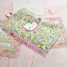 SANRIO 1 cuốn sổ tay A7 hình mèo và dâu tây dễ thương, sổ nhật ký họa tiết hoa hồng hình mèo, sổ tay A7 gáy lò xo đơn, giấy thay thế, chất liệu PP, sổ kế hoạch di động phù hợp để làm album ảnh, sổ dán sticker, sổ lưu niệm, nhật ký, sổ kế hoạch tự làm, sổ theo dõi ngân sách, quản lý thời gian, văn phòng phẩm, đồ dùng học tập, đồ dùng cần thiết cho học kỳ mới. - Tạp chí - Xem 4