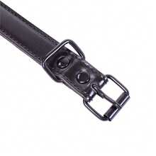 Black Rivet Deep Throa Mouth Plug Double Silica Gel Dildos With Adjustable Leather Strap For Couple Mouth Gag Sex Restraint Set - Black - View 5