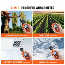Anemometro - Anemometro integrato, senza Bluetooth - Visualizzare 2