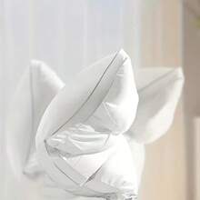 2pcs Luxury Hotel Pillow, Deep Sleep Neck Support, Available In Multiple Colors, High Grammage, High Density, And Non-Collapse, Cool And Breathable Summer Pillow, Queen/ King Size, Suitable For Bedrooms, Sofas, Guest Rooms, Mother'S Day Gift. - 2pcs 灰色 - 查看 5