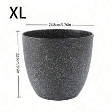 1/3/5件金屬桶花盆 - 鄉村風陽台壁掛花盆附手柄，花園裝飾，適用於室內與室外 - 彩色 - 查看 16
