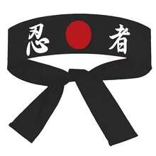 Băng đô Hachimaki đa năng, thấm hút mồ hôi, thoáng khí, dùng cho đầu bếp sushi, phụ kiện trang phục, khăn bandana karate. - Nhiều màu - Xem 10