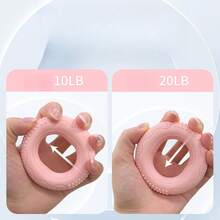 Hand Grips - Cherry Blossom Pink 10-20LB - View 3