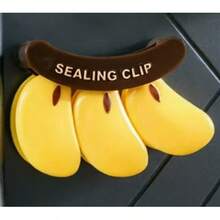 2 Reusable Food Bag Clips, Banana Sealing Clips, Cute Kitchen Snack Bag Sealing Devices, Plastic Snack Chip Sealing Clips, And Novel Banana-Shaped Refrigerator Accessories - Banana Sealing Clip - View 9