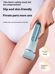 SKYWORTH 女士二合一电动剃须刀和比基尼修剪器 - USB充电式干湿两用女士剃须刀，适用于腿部和腋下 - 小巧旅行尺寸，适合度假、健身和浴室使用 - Silk Glide Pro - 查看 5