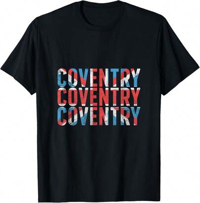 Coventry Shirt Gift City Union Jack Flag UK Pride Home T-Shirt