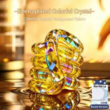 Thermochromic Twist & Shape Stress Reliever For Adults – Segment Articulated Fidget Gadget With Satisfying Damping Click Feel, Modular Sections Bend & Rotate 360° For Endless Shape Creation, Color-Changing With Touch Heat, Portable Silent Sensory Tool For Anxiety Relief & Focus Aid, Office Desk Calming Accessory, Travel Companion For Commute Or Flight, ADHD-Friendly Focus Anchor, Electroplated Finish Durable ABS Material – Thermochromic Twist & Shape Fidget | Articulated Modular Stress Reliever For Adults - Multicolor - View 13