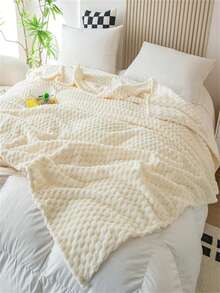 1 Chăn nhung sữa màu trơn, chăn polyester mềm mại với kiểu dáng sang trọng nhẹ nhàng, thời trang, đơn giản, thoải mái và mềm mại, chăn giữ ấm đa năng, thích hợp cho phòng ngủ, phòng khách, ghế sofa, cắm trại, văn phòng và du lịch, phụ kiện trang trí phòng ngủ, có thể giặt máy, dễ bảo quản, thích hợp cho mọi mùa. - trắng - Xem 5