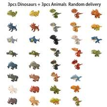 Tecforood Set Mainan Dinosaurus Gigit Jari, Figur Dinosaurus Mini Lucu dengan Sendi yang Dapat Bergerak, Permainan Interaktif Gigit Jepret yang Menyenangkan, Model Dinosaurus Kecil dengan Desain Gaya Kartun, Mainan Dinosaurus Ukuran Saku Portabel, Permainan Imajinatif, Hiburan dan Penghilang Stres - MultiWarna - View 10