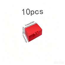 Set 10 Buah Kotak Hadiah dengan Tutup, Warna Merah, Ukuran 10,6 x 7,8 x 3,1 Inci, Dilengkapi Pita Merah, Cocok untuk Kotak Undangan Pengiring Pengantin, Hadiah Pernikahan, Hadiah Ulang Tahun, Suvenir Pesta, Dekorasi, Hadiah Hari Valentine, Kotak Pengantin - Merah - View 15