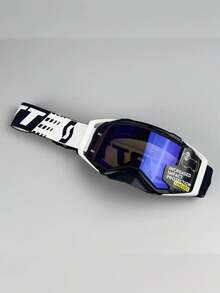 Motorcycle Goggles–TPU Frame Anti-Wind Dust Snow Off Road ATV Dirt Bike  Goggles For Riding, Snowboarding & Sports, Protective Gear - C6 - 查看 2