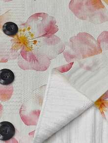 ASHKATIA Áo len nữ cỡ lớn, họa tiết hoa hồng, phù hợp cho mọi mùa, phong cách giản dị nhẹ nhàng, chủ đề Ngày của Mẹ hoặc kỳ nghỉ - Nhiều màu - Xem 7
