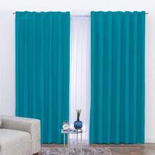 Refresh Your Home With Contemporary Style Neo Short Curtains From BEAUTTY HOME - Emerald - View 3