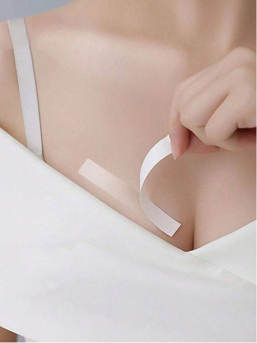 36/108/180pcs Double-Sided Fashion Tape, Transparent Double-Sided Tape For Women, Seamless Invisible Bust Lift Tape, Strong Clothing Adhesive, Garment Anti-Slip Accessories, Fixation Stickers, Anti-Chafing, Skin/Body Care Tool, Holiday Essential, Camping/Travel Essential, Wedding, Christmas Gift, Halloween Gift - Multicolor - View 1