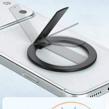 Giá đỡ điện thoại từ tính dạng vòng kim loại, siêu mỏng, phù hợp với ốp lưng điện thoại từ tính, phụ kiện du lịch tiện lợi. - Nhiều màu - Xem 7