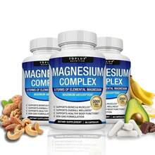 3PACK Toplux Nutrition Magnesium Complex 1000mg Supports 8 Elemental Magnesium. - PACK - View 9
