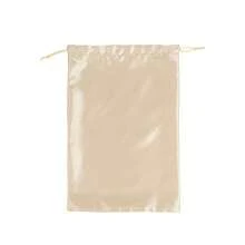 1pc Customized Text Satin Drawstring Storage Bag, Smooth Silk-Like Fabric Pouch, Portable Jewelry & Cosmetics Organizer Bag, Exquisite Gift Packaging Outer Bag, Home Small Item Storage Bag, Holiday Gift Wrapping - Multicolor - View 16
