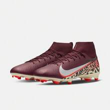 Giày bóng đá nam ZM SUPERFLY 10 ACDMY FG/MG NU3, cổ cao IO8441-661 - Màu Đỏ Sâu - Xem 5